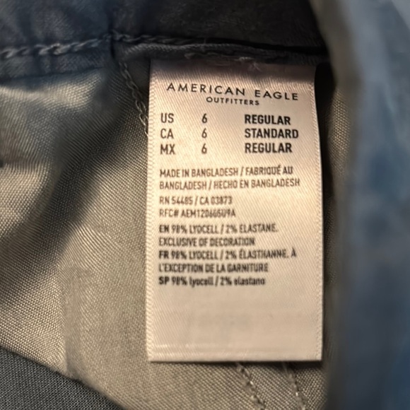 American Eagle Outfitters Gray Wide Leg Jumpsuit - Picture 4 of 4